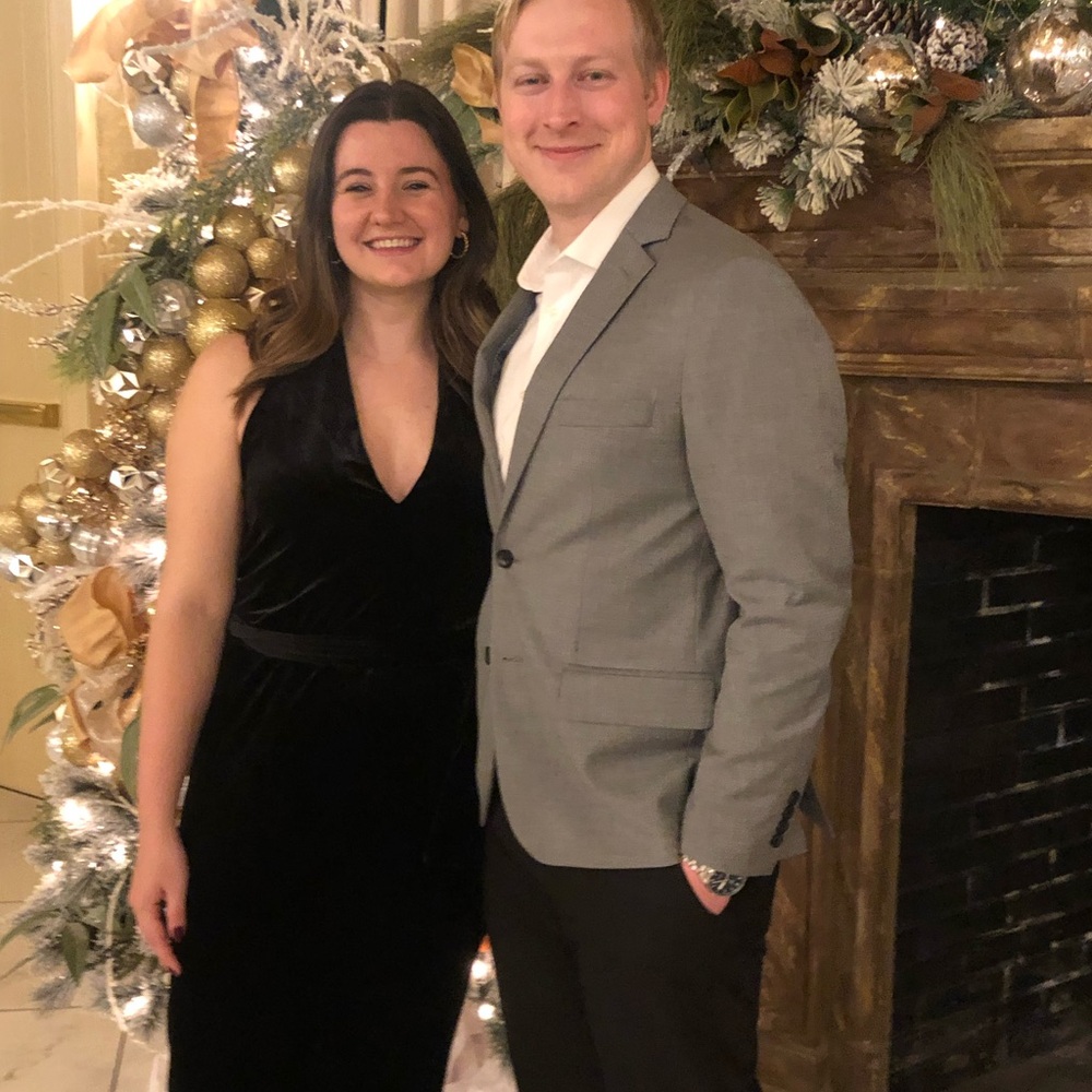 Banana Republic - Black Velvet jumpsuit
